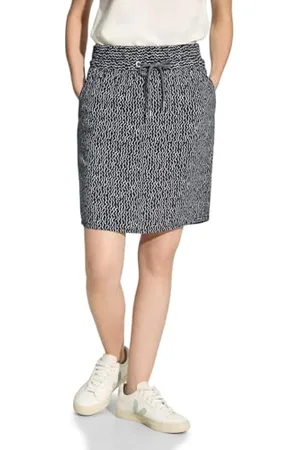 CECIL Damen B361534 Knielanger Rock, ,M