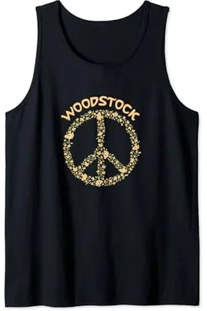 Peanuts Woodstock Peace Sign Tank Top