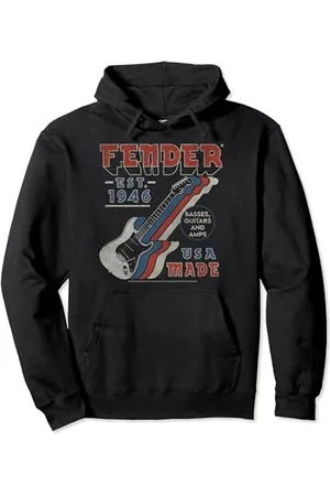Fender USA Made Guitars Vintage Classic Pullover Hoodie