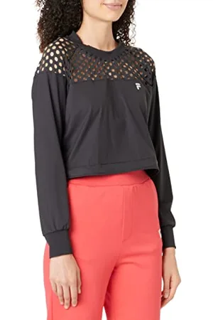 Fila Damen RACHARIA Cropped Sweat T-Shirt, , M