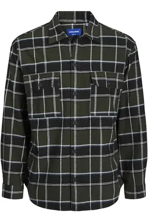 JACK & JONES JACK&JONES JUNIOR JORBLAFRI Check Overshirt LS JNR