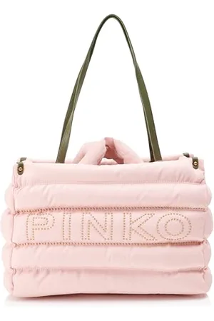 Pinko Damen Shopper aus recyceltem Nylon + MICR Tasche