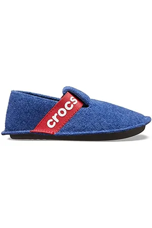 Crocs Classic Slipper K, Unisex-Kinder Hausschuhe, Blau ( 4o5), 19/20 EU