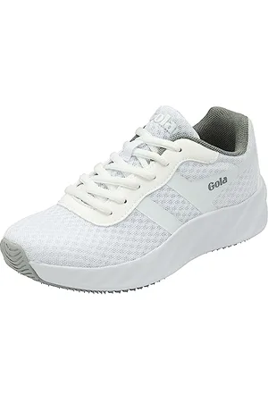 Gola Damen Draken Road Running Shoe, White/Grey, 37 EU