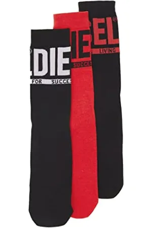 Diesel _SKM-RAY-THREEPACK_SOCKS_Mehrfarbig_S Tall