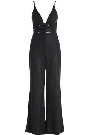 Vera Mont Damen Jumpsuit im Glitzer-Look / ,36