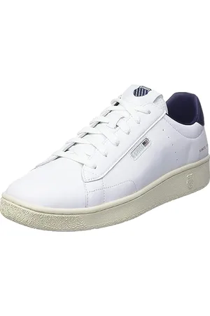 K-Swiss Herren Slammklub CC Sneaker, WHT/Peacoat/Vintag, 42.5 EU