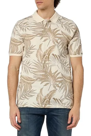 Only & Sons Herren Onskash Slim Leaf AOP Ss Polo Poloshirt, , S