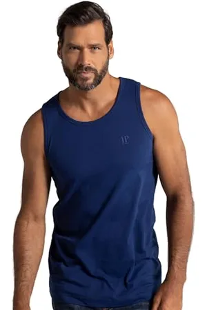 JP 1880 Herren große Größen Übergrößen Menswear L-8XL Tank Top, Basic, ärmellos, bis 10 XL Tinte 4XL 705145750-4XL