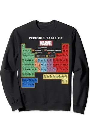 Marvel Ultimate Periodic Table Of Elements Sweatshirt