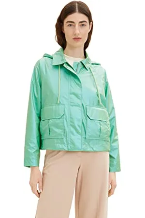 TOM TAILOR Damen 1035333 Lightwight Parka mit Kapuze, , L