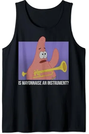 Spongebob Patrick Is Mayonnaise An Instrument Tank Top