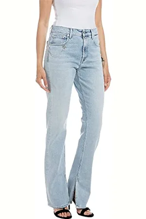Replay Damen Sharljn Slim Flare Jeans, , 24W / 34L