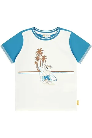 Steiff Jungen T-Shirt Kurzarm, , 122 cm