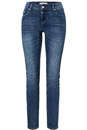Timezone Damen Slim Silvatz Jeans, , 28W / 34L