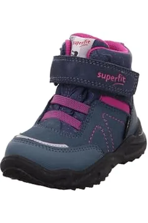 Superfit Jungen Mädchen Glacier warm gefütterte Gore-Tex Schneestiefel, BLAU/ROSA 8030, 22 EU