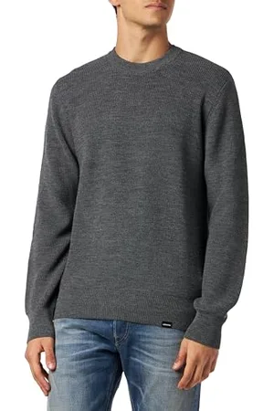Seidensticker Herren Pullover - Pullover mit geradem Schnitt - Bügelleicht - Rundhals- Langarm - 100% Baumwolle