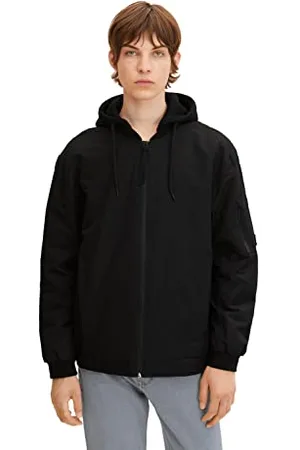 TOM TAILOR Herren Bomberjacke mit Kapuze 1032427, , S