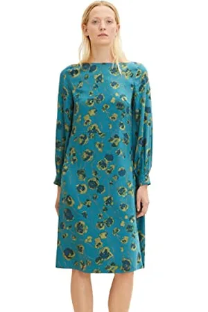 TOM TAILOR Damen Kleid mit Muster 1034554, , 46