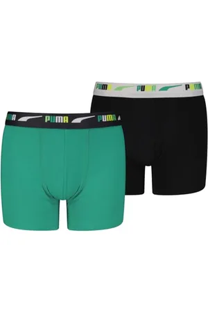 PUMA Kinder Boxer Unterwäsche, , 122-128 (2er Pack)