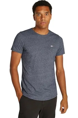 Tommy Hilfiger Tjm Xslim 2Pack Jaspe Kurzarm-T-Shirt, Herren, (Fatigue Green / Dark Night Navy), M