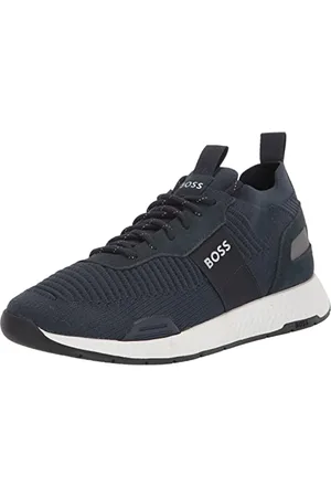 HUGO BOSS Herren Mesh Mix Running Sneakers Sneaker, , 44 EU