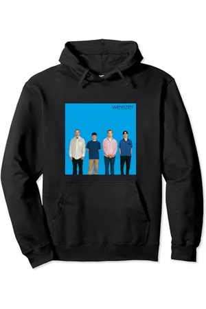 Weezer Albumeinband, Blau Pullover Hoodie