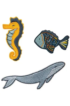 LÄSSIG Textilsticker selbstklebend/Textile Woven Sticker