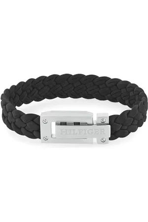 Tommy Hilfiger Jewelry Lederarmband für Herren Schwarz - 2790517