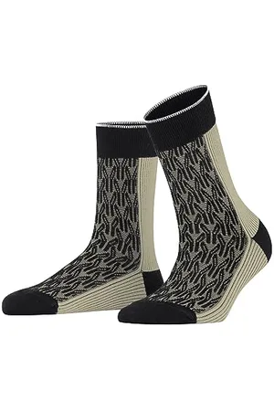 Falke Damen Socken Immersive Mesh Schurwolle gemustert 1 Paar, , 41-42