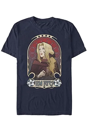 Stranger Things Netflix Unisex Castlevania Lisa Nouveau Organic Short Sleeve T-shirt T-Shirt, , L