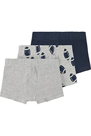 NAME IT MINI Jungen NMMTIGHTS 3P Mel Rugby NOOS Boxershort, , 86