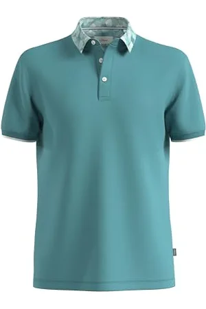 QS by s.Oliver Herren 2143979 Poloshirt mit Kontrast Kragen, , M