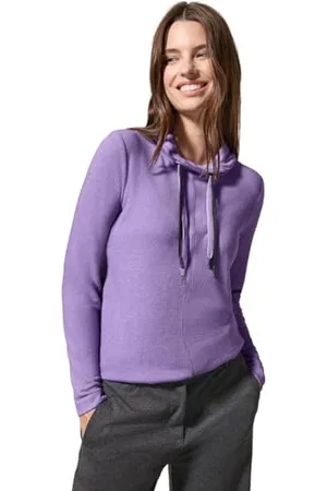 CECIL Damen B322387 Cosy Solid T-Shirt, , XXL