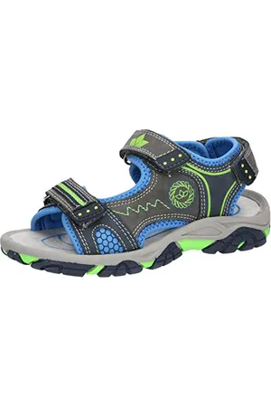 LICO Emil V Sandalen, grau/blau/Lemon, 33 EU