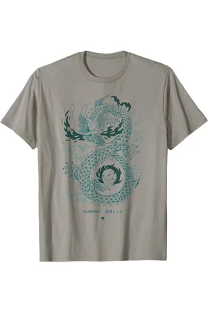 F4NT4STIC Drache Fire Fury - modisches japanisches Design T-Shirt