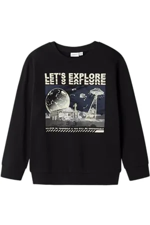 NAME IT Jungen Nkmnylyden Ls Nreg Bru Sweatshirt, , 116 EU