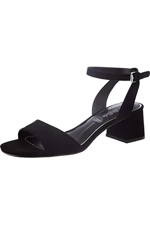 Buffalo Damen RAINELLE Sandale mit Absatz, Black, 36 EU