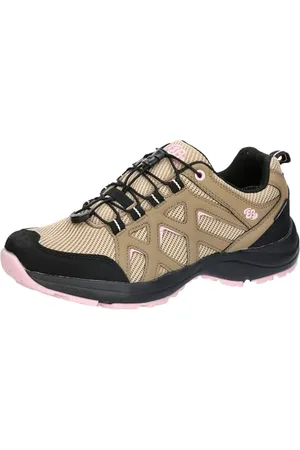 BRUTTING Unisex Tacna Walkingschuhe, Beige/Schwarz/Rosa, 44 EU