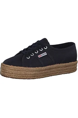 Superga Damen 2730 Rope Gymnastikschuhe, Blau (Navy 933), 38 EU