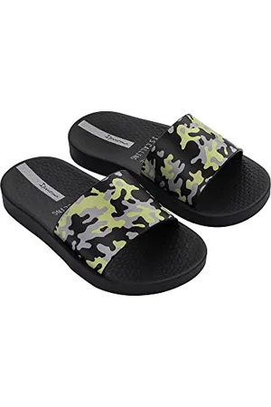 Ipanema URBAN IV Slide Kids, Black/Grey/Green, 28.5 EU
