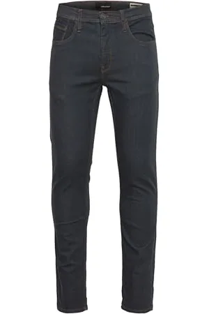 Blend BHJet Herren Jeanshose Hose mit Eingrifftaschen Gürtelschlaufen Stretch Baumwollmischung Slim fit, Größe:W33/32, Farbe: