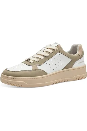 QS by s.Oliver Damen Sneaker flach mit Dicker Sohle Bequem, Mehrfarbig ( .), 38