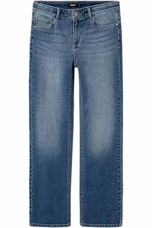 NAME IT Mädchen Nlftariannes DNM Lw Straight Pant Noos Gerade Jeans, , 164 EU