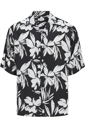 JACK & JONES Jjejeff AOP Resort Shirt Ss Sn