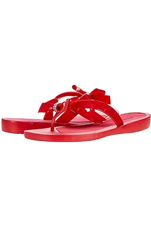 Guess Damen Tutu Flipflop, Rot/Mehrfarbig, 37.5 EU
