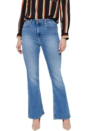 Lee Damen Breese Flared Jeans, Blau ( Eu), W30/33L