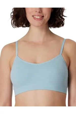 Schiesser Damen Bustier Spaghettiträger mit herausnehmbaren Pads-Casual Seamless Unterwäsche, , S