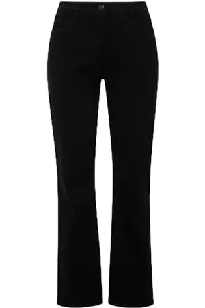 Ulla Popken Damen Straight-jeans Jeans, , 46 EU