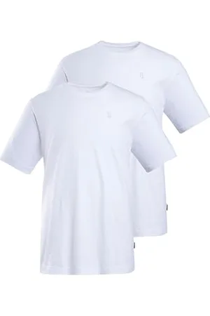 JP 1880 Herren große Größen Übergrößen Menswear L-8XL T-Shirts, Basic, 2er-Pack, Rundhals, bis 8XL L 702637200-L